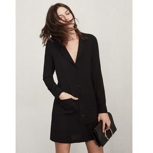 Reformation Derry dress black size small